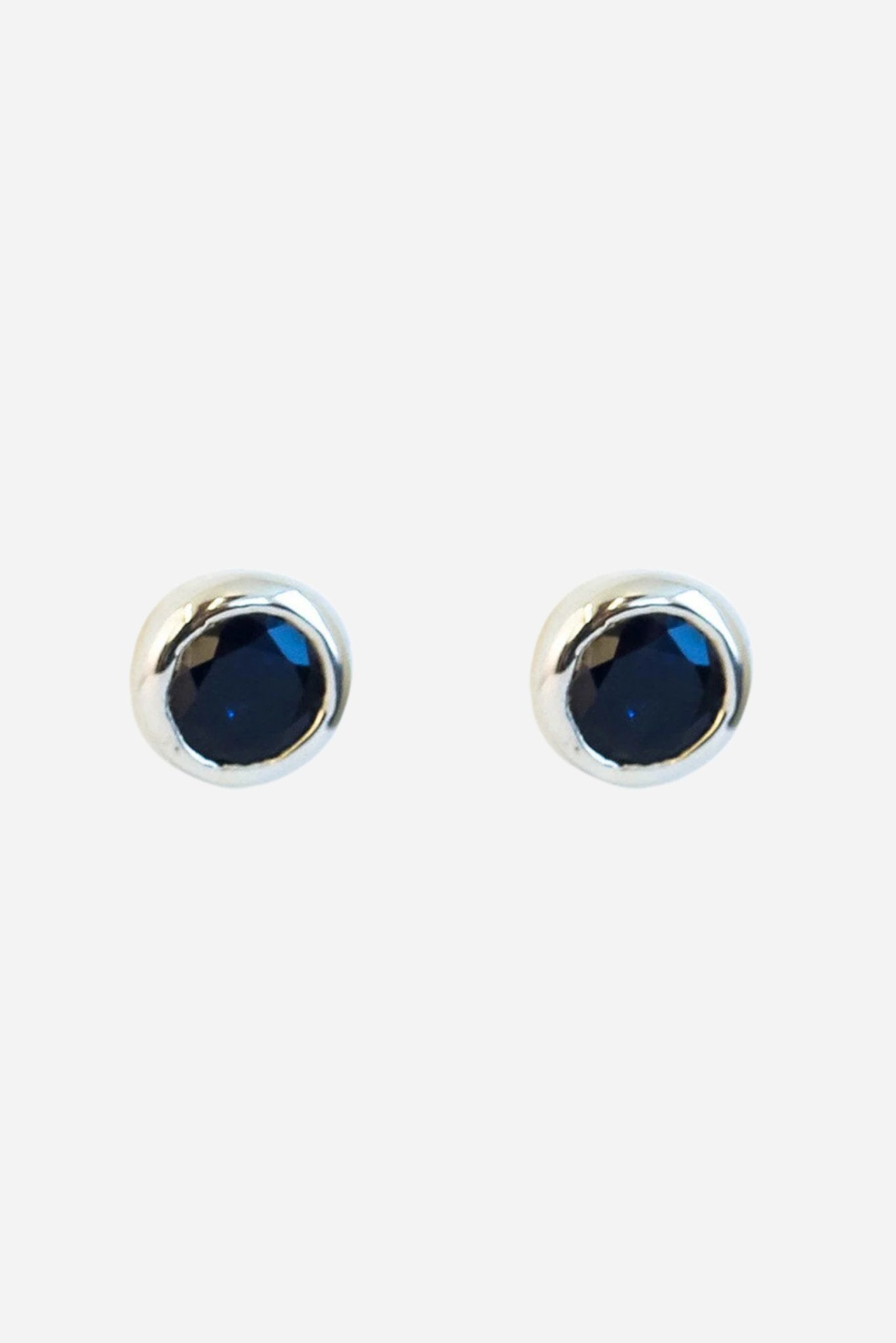Sapphire Studs - Inaya Jewelry