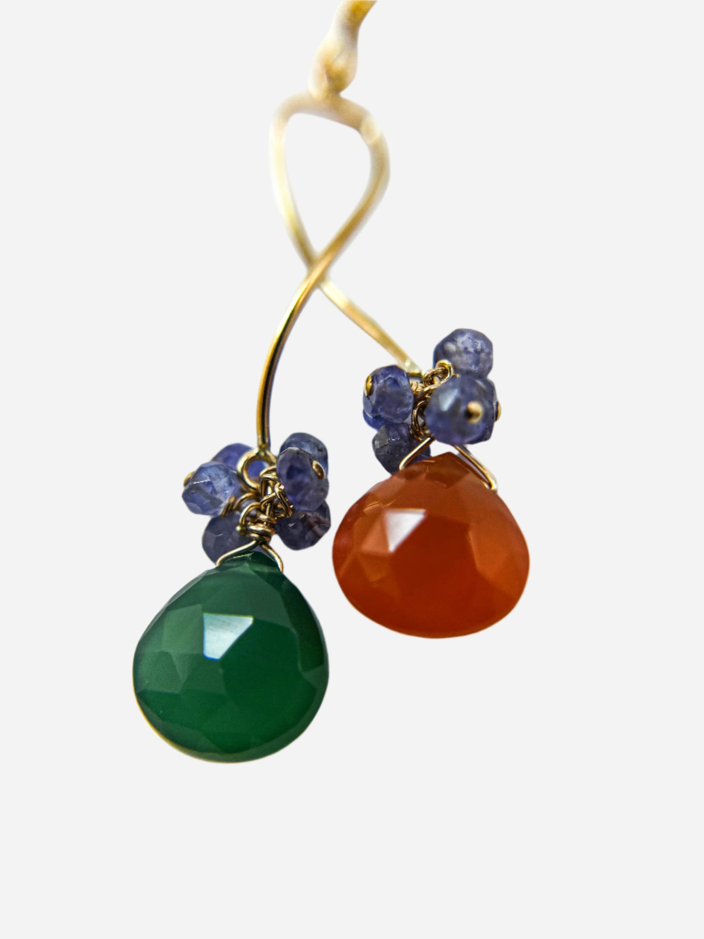 Swirl of Energy Earrings - Inaya Jewelry