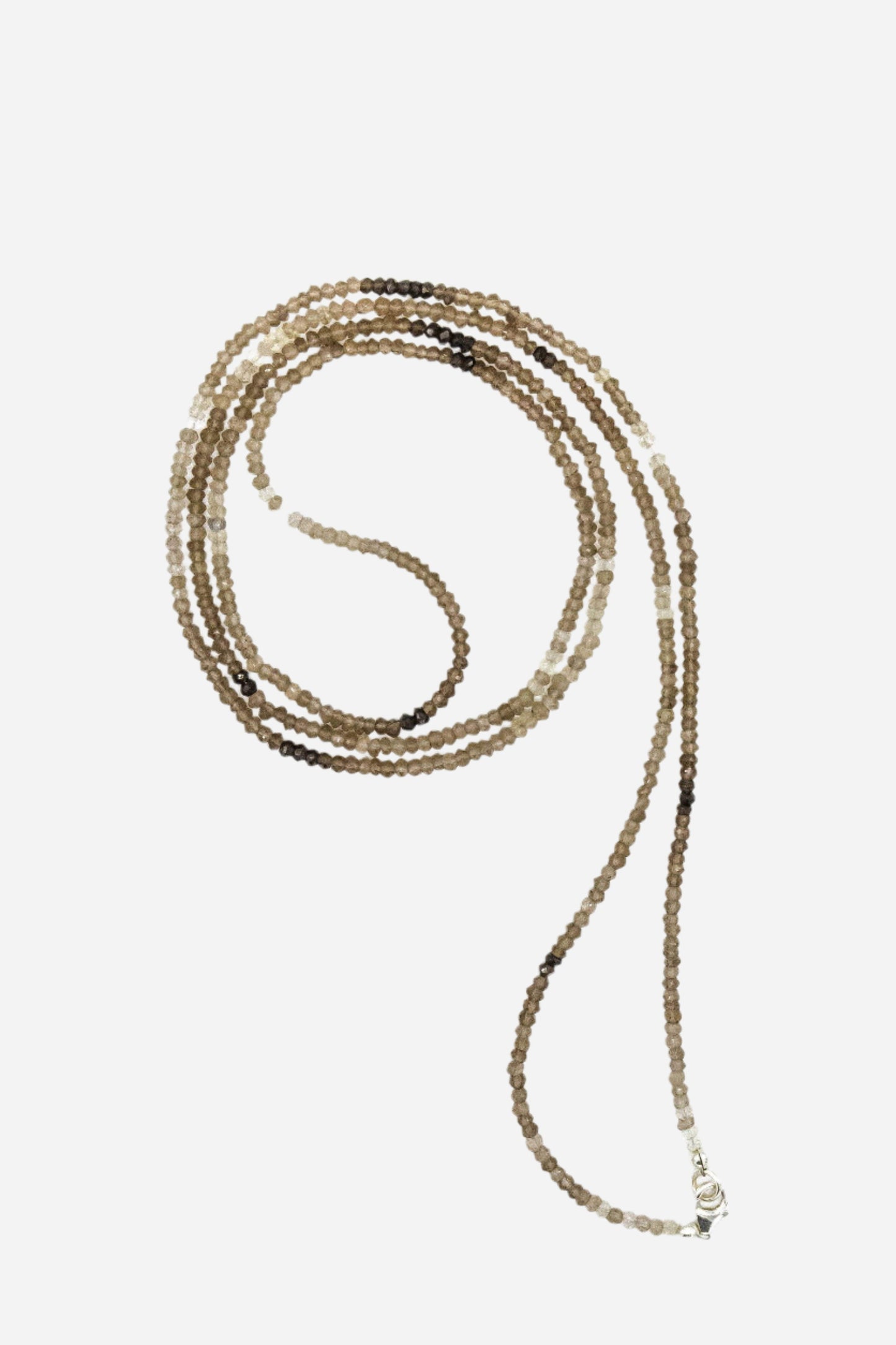 Shaded Smoky Topaz Necklace - Inaya Jewelry