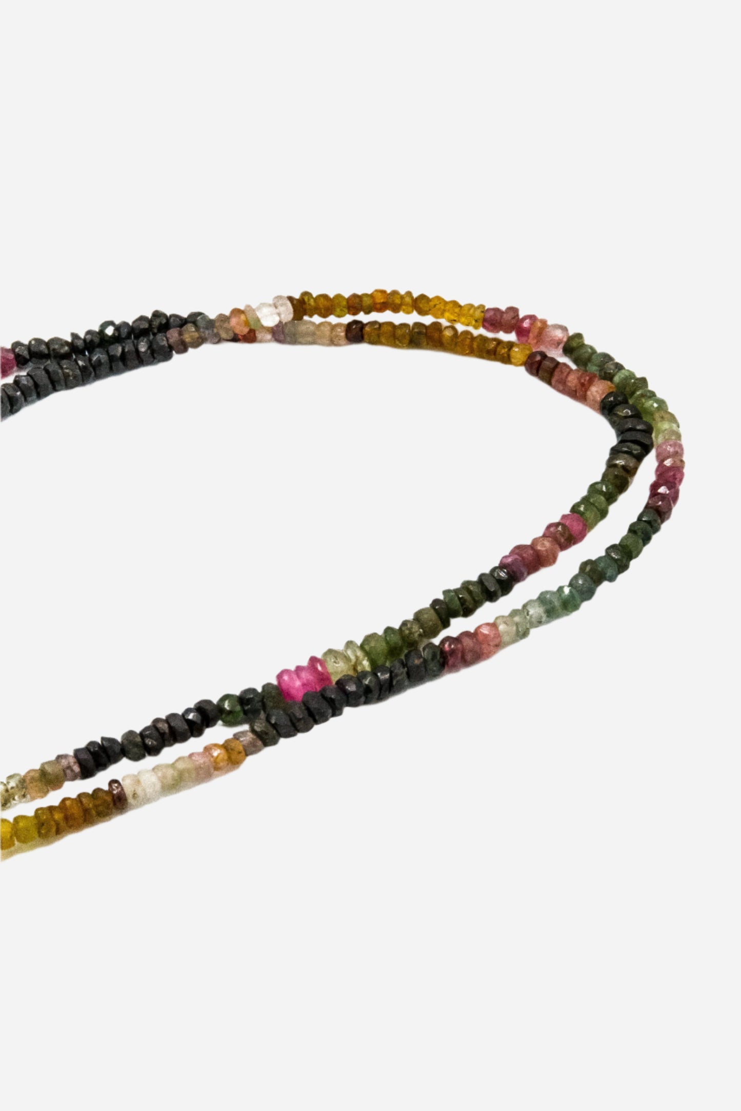 Color Symphony Tourmalines Lariat Necklace - Inaya Jewelry