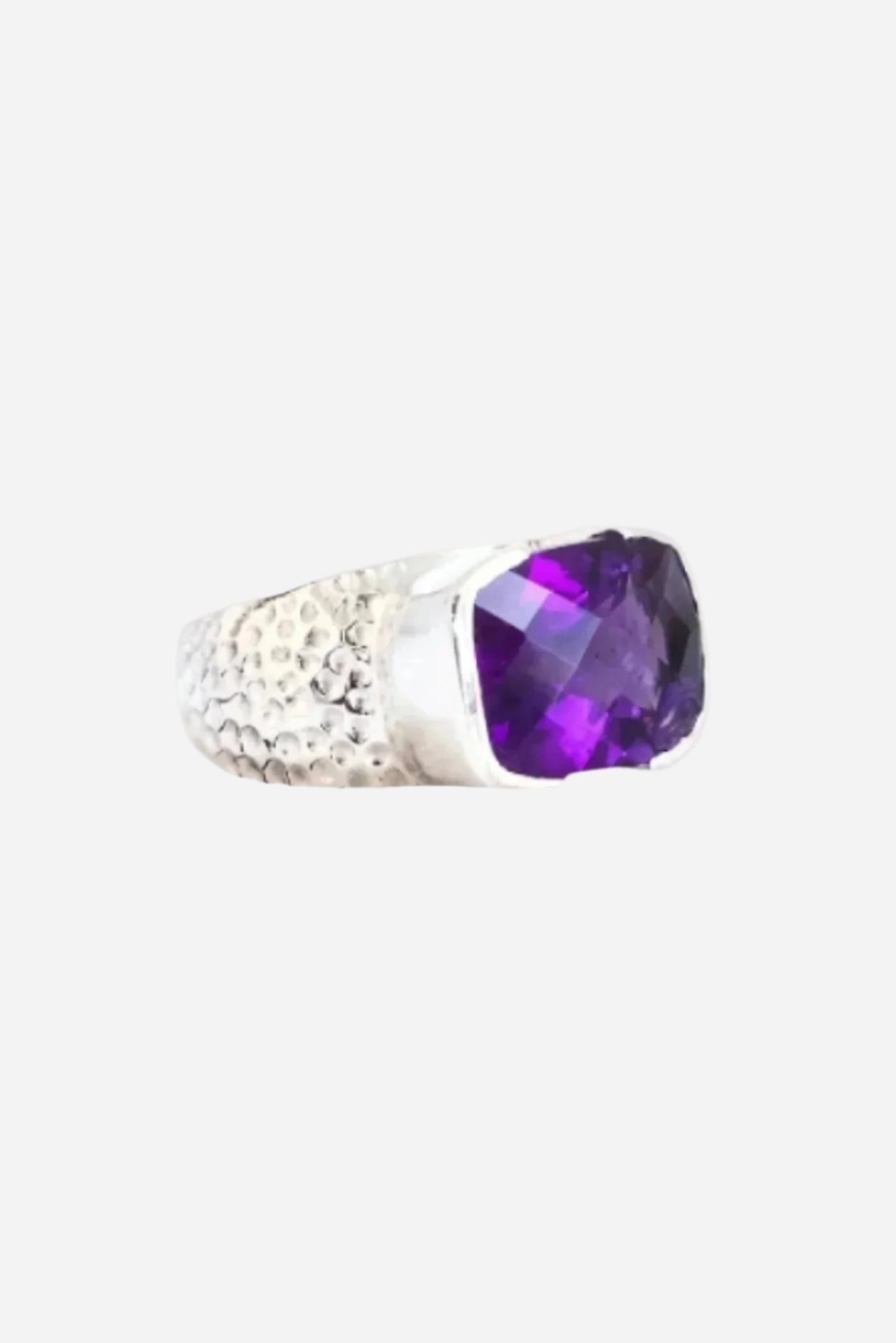 African Amethyst Ring