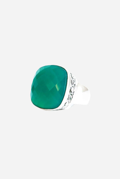 Green Onyx Ring