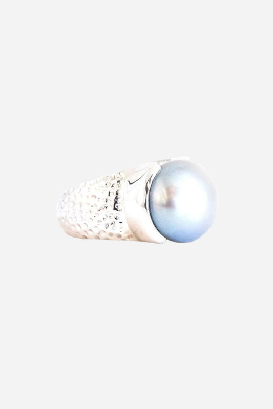 Pearl Grey Ring