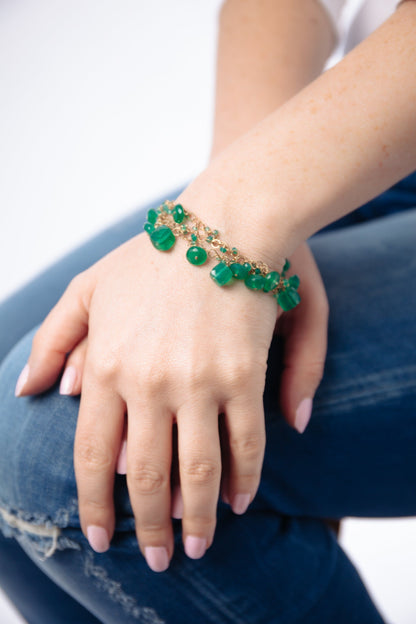 Joyous Green Bracelet