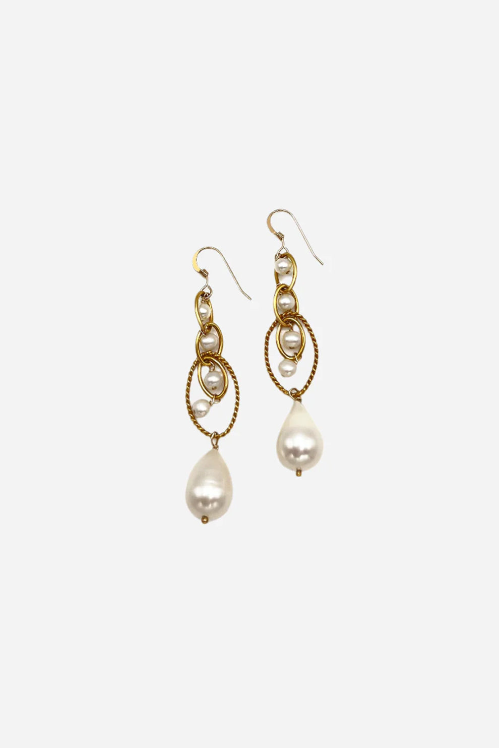 Pearl Eyelet Earrings