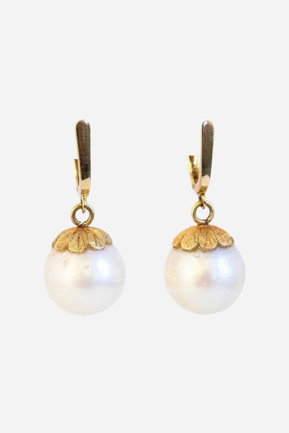South Sea Pearl Earrings - Inaya Jewelry