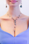 Labradorite Chainy Necklace - Inaya Jewelry
