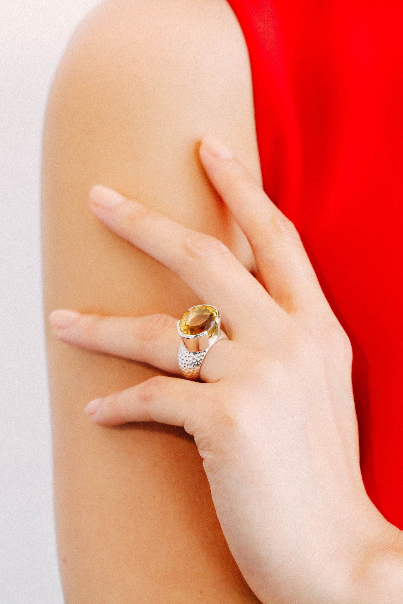 Citrine Ring - Inaya Jewelry