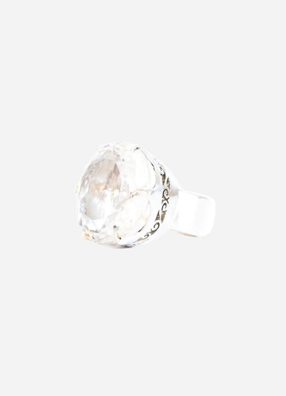 Himalayan Crystal Ring Large - Inaya Jewelry