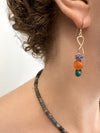 Swirl of Energy Earrings - Inaya Jewelry
