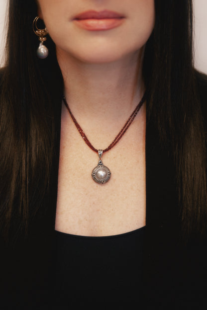 Crown Jewel Pendant - Inaya Jewelry