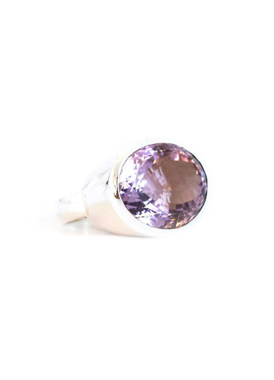 Pink Amethyst Ring - Inaya Jewelry