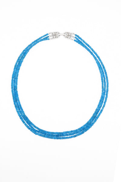 Apatite Strand Necklace - Inaya Jewelry