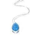 Blue Chalcedony Pendant - Inaya Jewelry