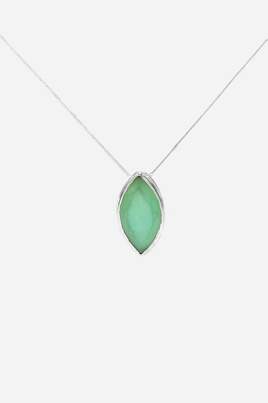 Chrysoprase Pendant - Inaya Jewelry