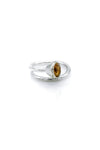 Citrine Swirl Ring - Inaya Jewelry