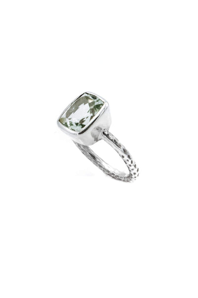Green Amethyst Ring - Inaya Jewelry
