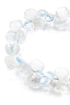 Himalayan Crystal & Blue Topaz Bracelet - Inaya Jewelry