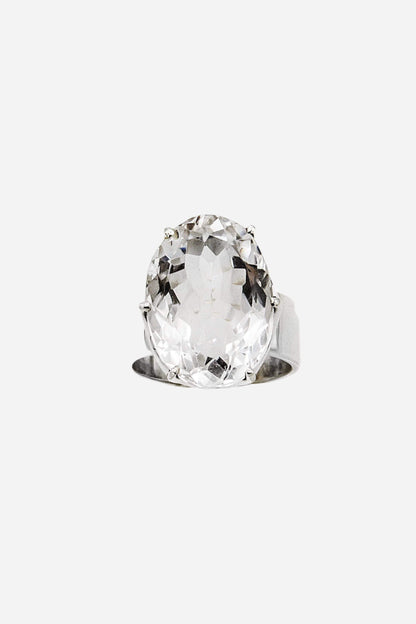 Himalayan Crystal Crown Ring - Inaya Jewelry