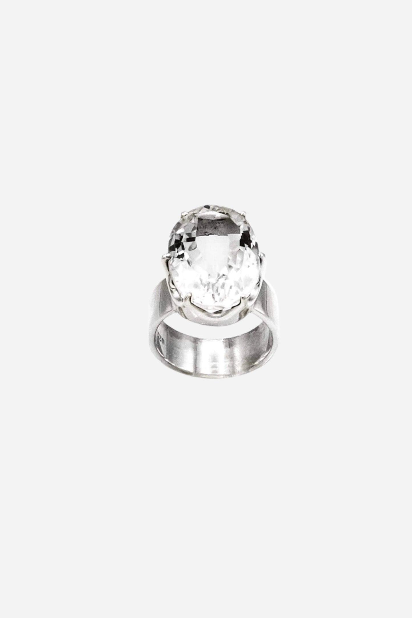 Himalayan Crystal Crown Ring - Inaya Jewelry