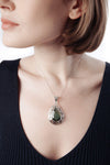 Faceted Labradorite Pendant - Inaya Jewelry