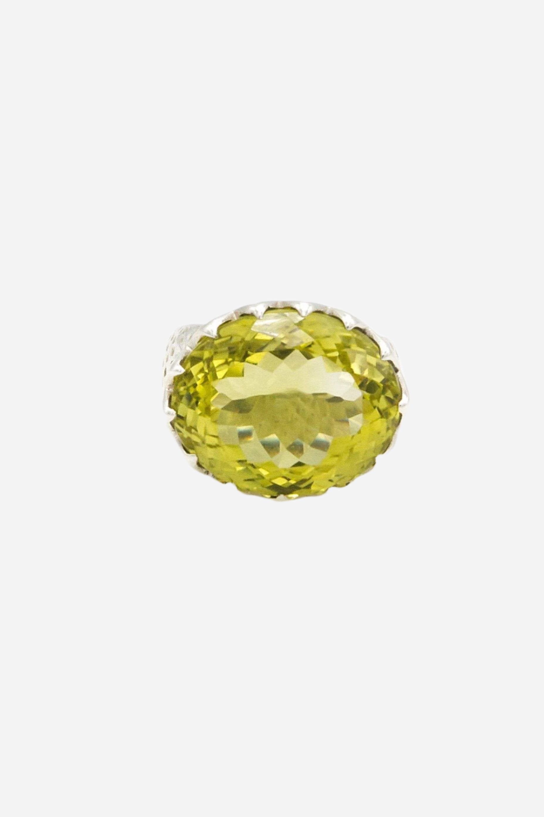 Lemon Topaz Ring - Inaya Jewelry