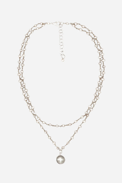 Pearl Cascade Necklace - Inaya Jewelry