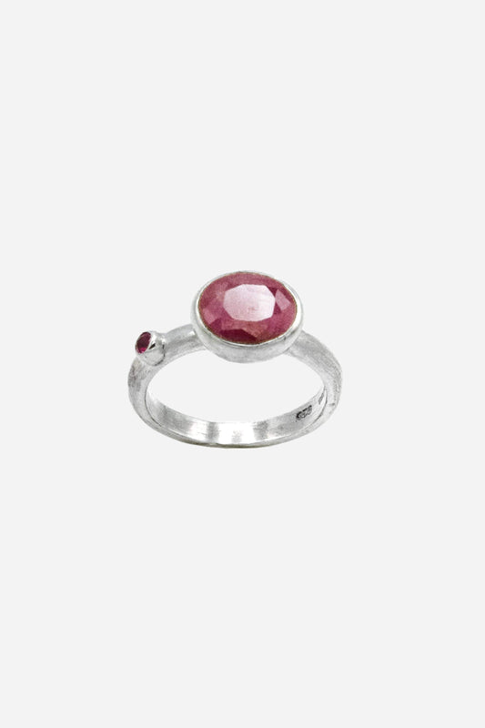 Pink Ruby Ring - Inaya Jewelry