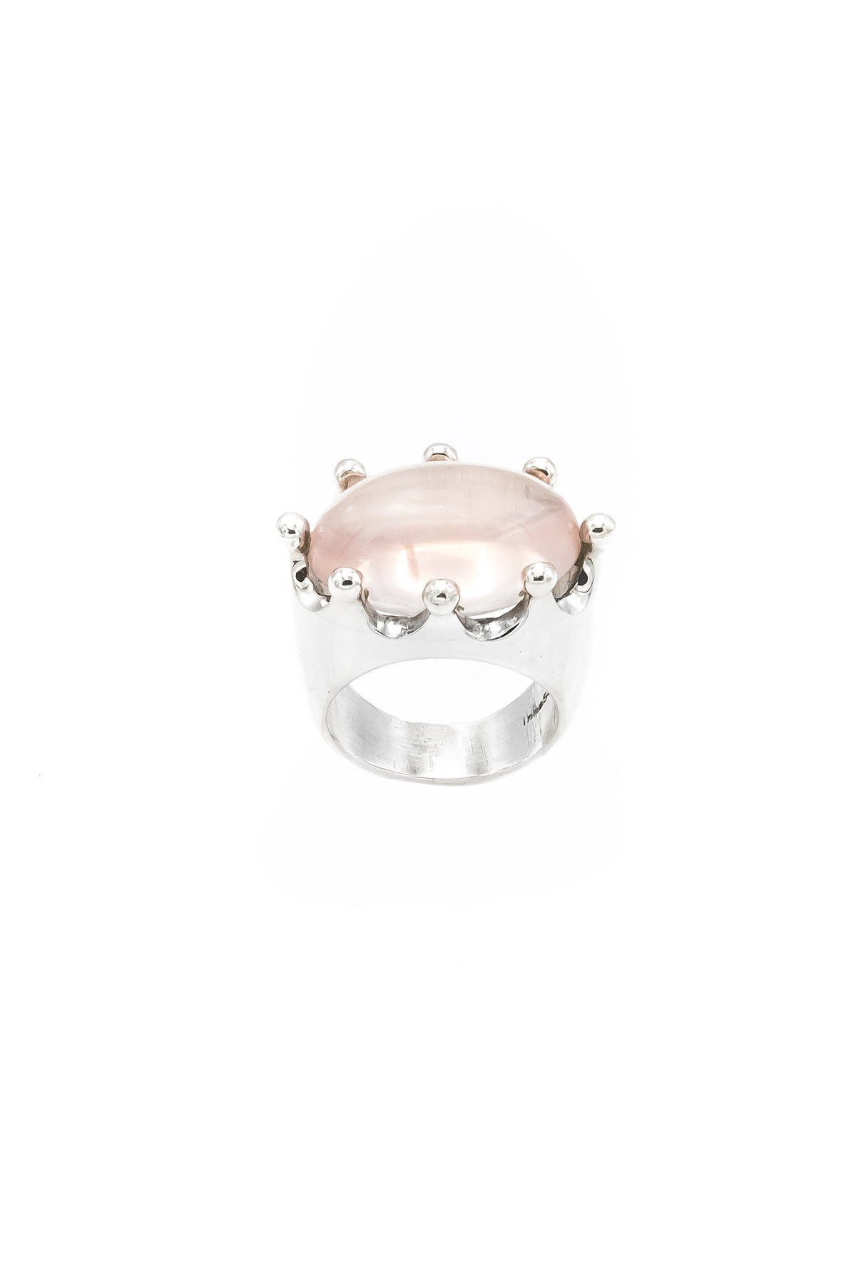 Buy Rose Quartz Ring Online - Handcrafted Healing Gemstone Jewelry NYC ...