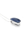 Flat Cut Sapphire Pendant - Inaya Jewelry