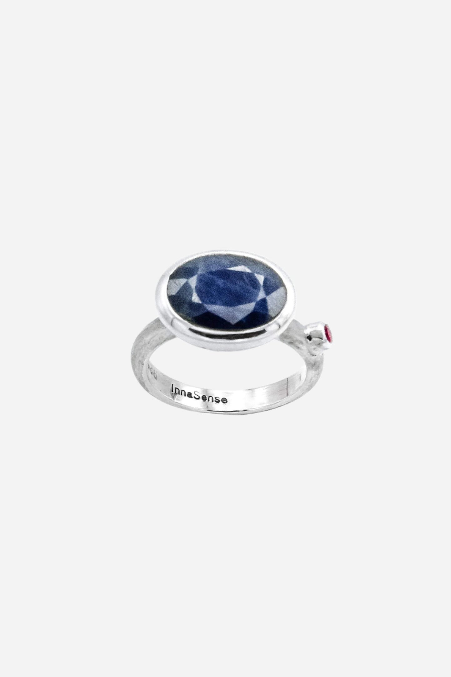 Sapphire & Ruby Ring - Inaya Jewelry