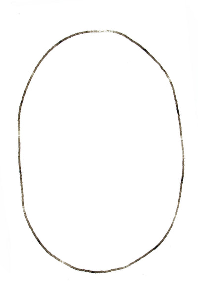 Shaded Smoky Topaz Necklace - Inaya Jewelry