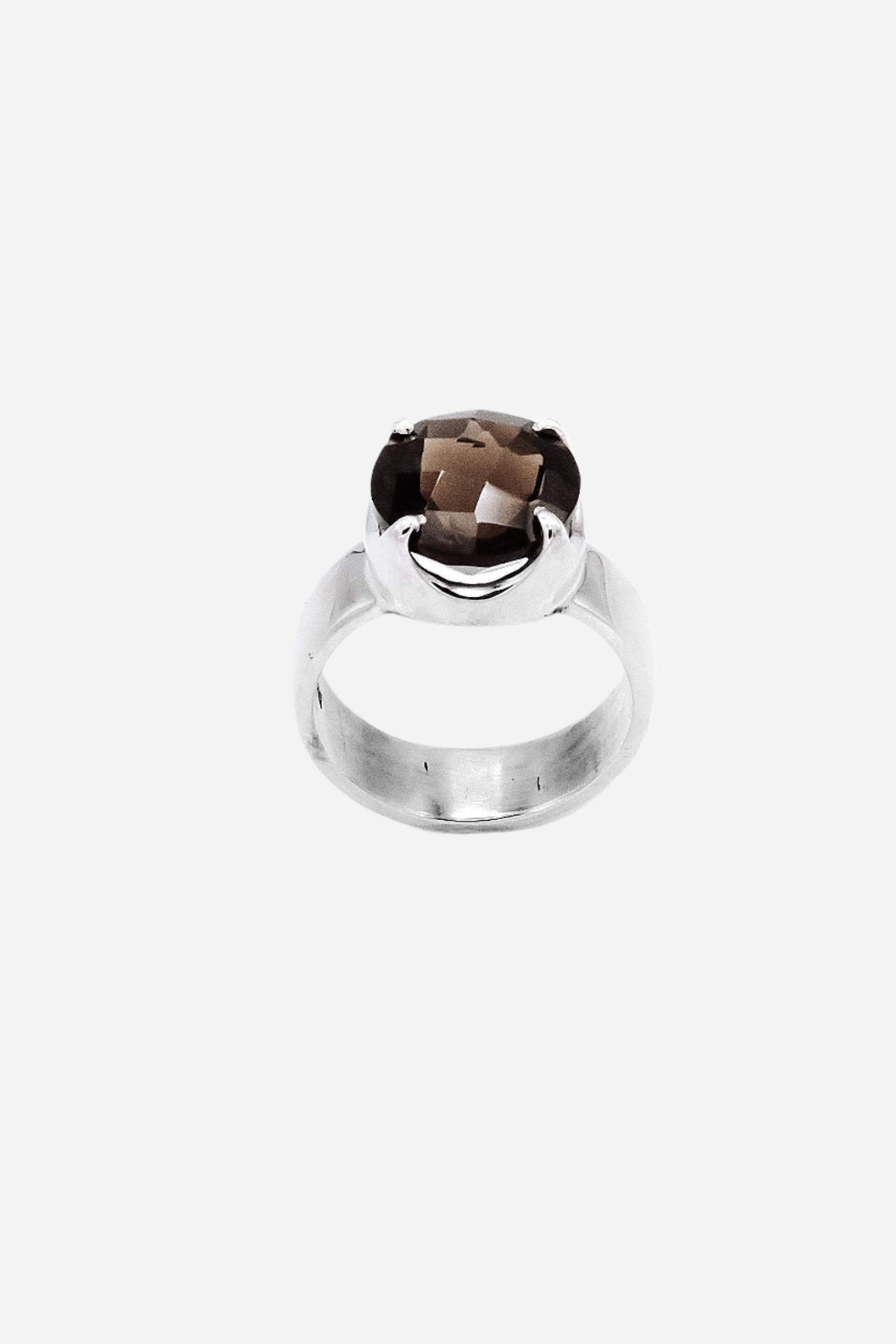 Smoky Topaz Ring - Inaya Jewelry