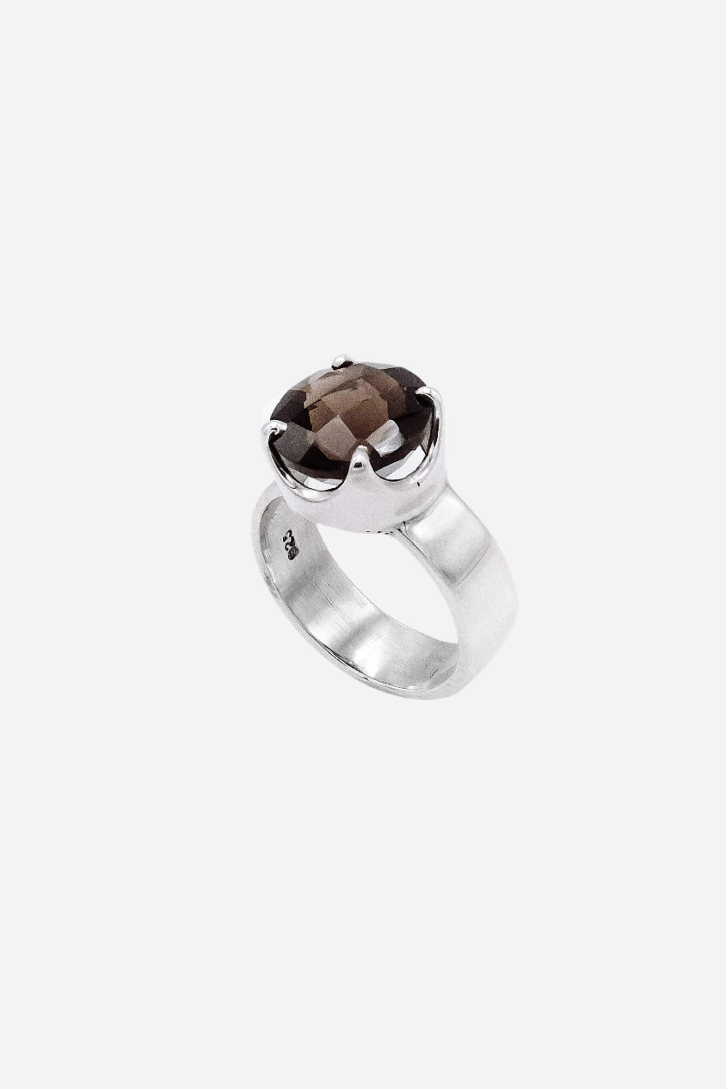 Smoky Topaz Ring - Inaya Jewelry