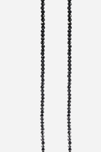 Black Spinel Necklace - Inaya Jewelry