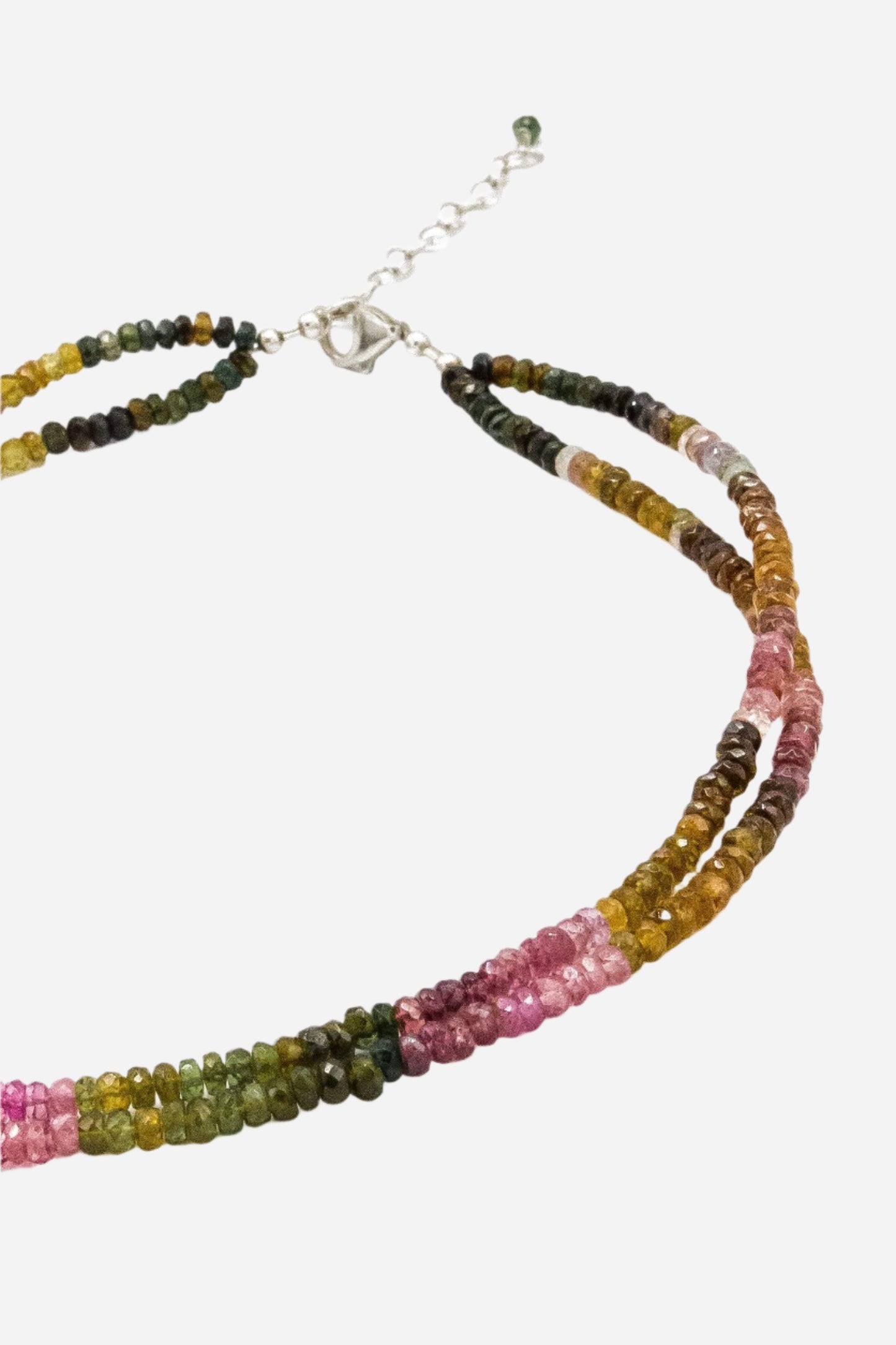 Watermelon Tourmaline Necklace - Inaya Jewelry