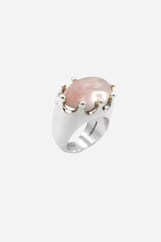 Rose Quartz Ring - Inaya Jewelry