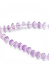 Pink Amethyst, Lapis Lazuli & Moonstone Tie Around Necklace - Inaya Jewelry