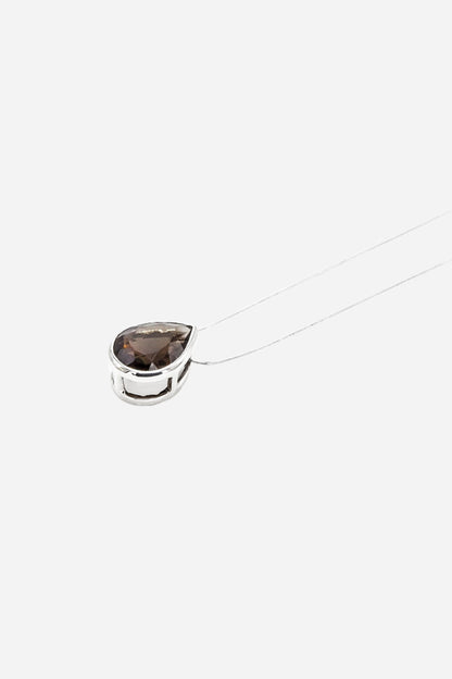 Smoky Topaz Pendant - Inaya Jewelry